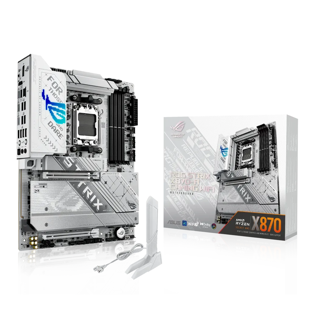 GUNMANSA ASUS Motherboard/ATX/AM5/4xDIMM/Max256GB/DDR5/2xUSB4/1xHDMI/1xDP/1xPCIe5x16/1xPCIe4x16/4xM.2/2xSATA/RAID/WIFI7