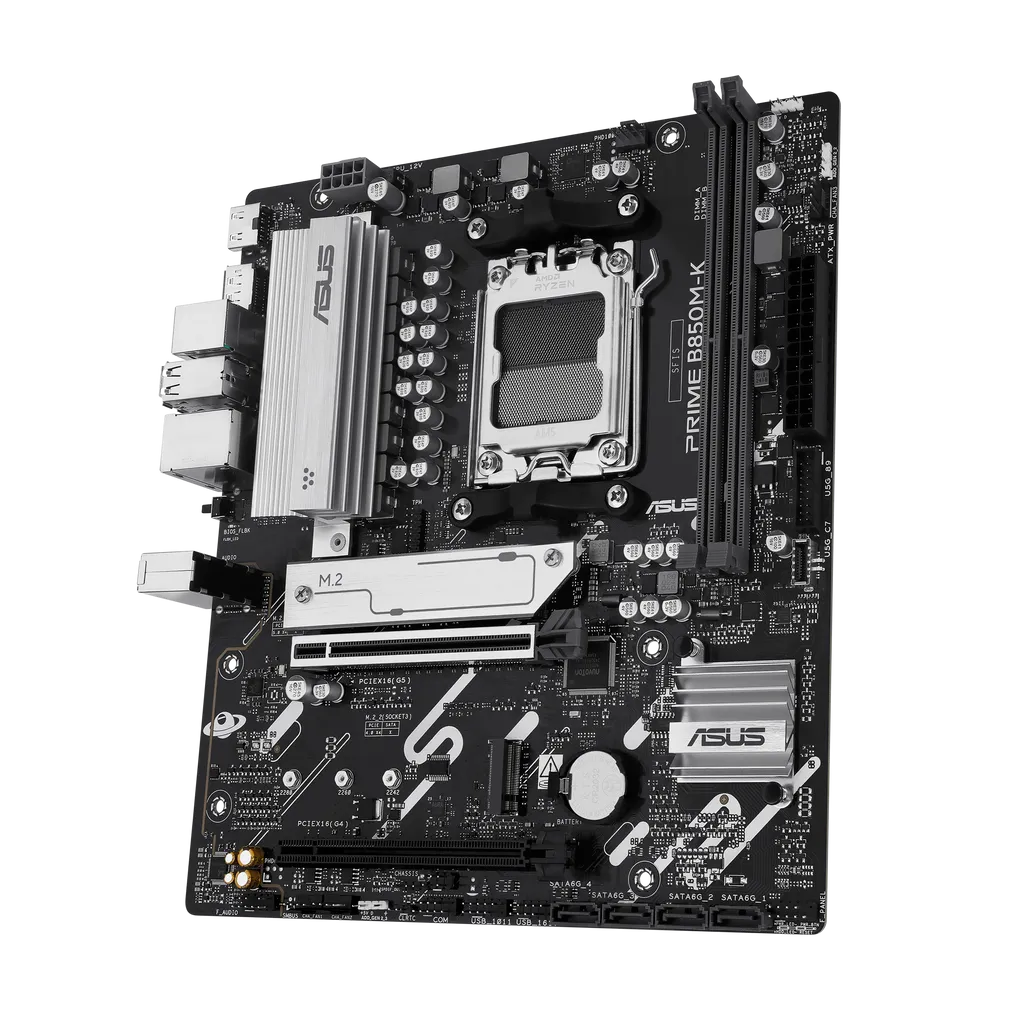 GUNMANSA ASUS Motherboard/ATX/AM5/DDR5/2xDIMM/Max.128GB/1xPCIe5x16/1xPCIe4 x16/2xM.2/4xSATA 6Gb/s/1xDP/1xHDMI/RAID.