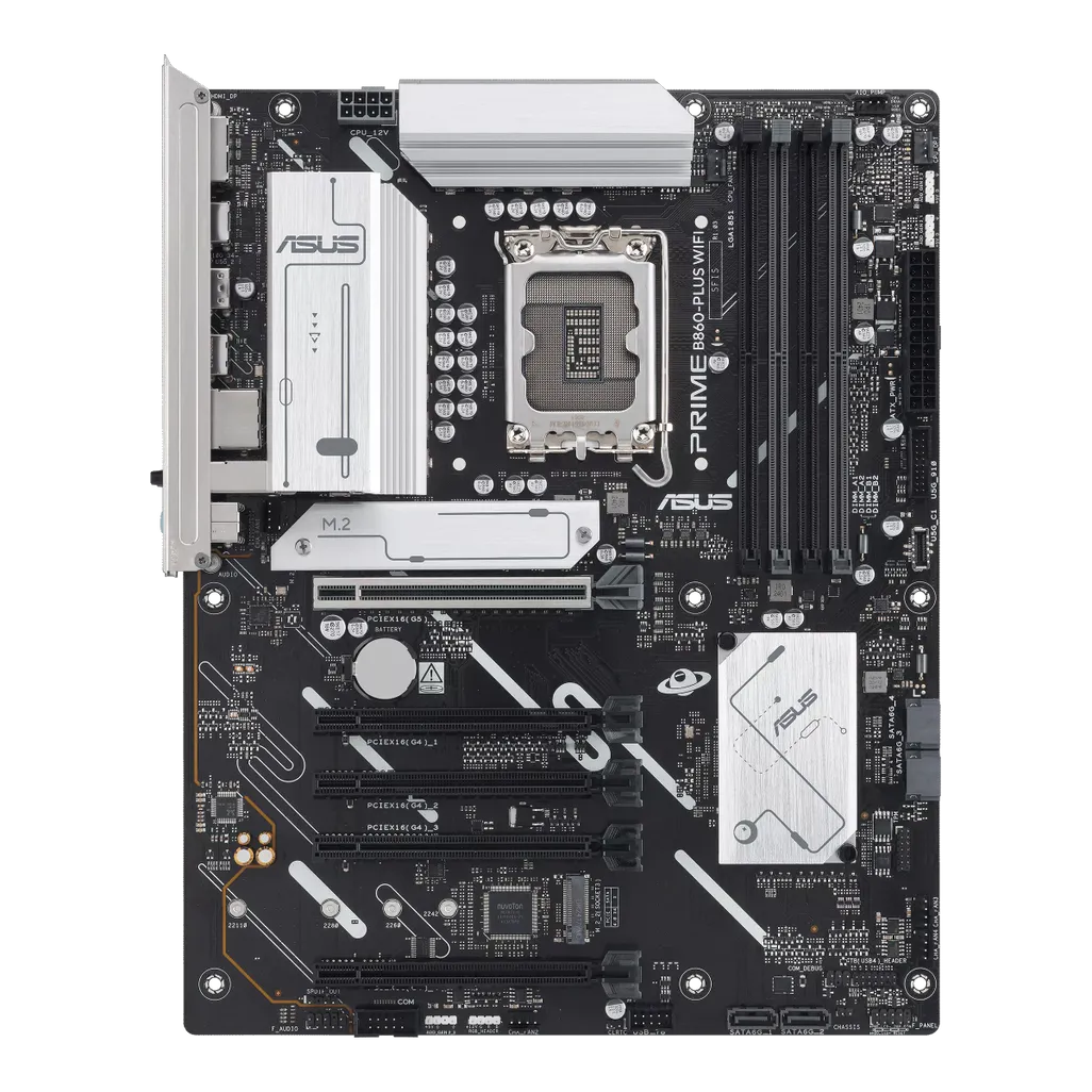 GUNMANSA ASUS Motherboard/ATX/LGA1851/DDR5/4xDIMM/Max.256GB/1xDP/1xHDMI/1xType-C/1xPCIe5x16(x16)/1xPCIe4x16/3xPCIe4x16/2xM.2/4xSATA/RAID.