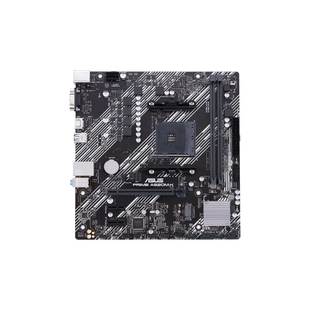 GUNMANSA ASUS Motherboard/mATX/AM4/DDR4/2xDIMM/Max.64GB/1xM.2/4xSATA/1xPCIe3x16/ 2xPCIe3x1/1xHDMI/1xD-Sub/RAID.