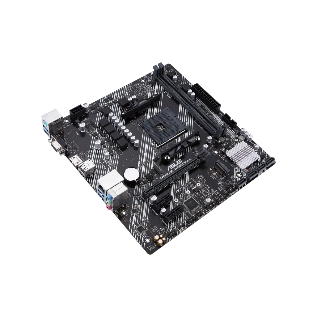 GUNMANSA ASUS Motherboard/mATX/AM4/DDR4/2xDIMM/Max.64GB/1xM.2/4xSATA/1xPCIe3x16/ 2xPCIe3x1/1xHDMI/1xD-Sub/RAID.