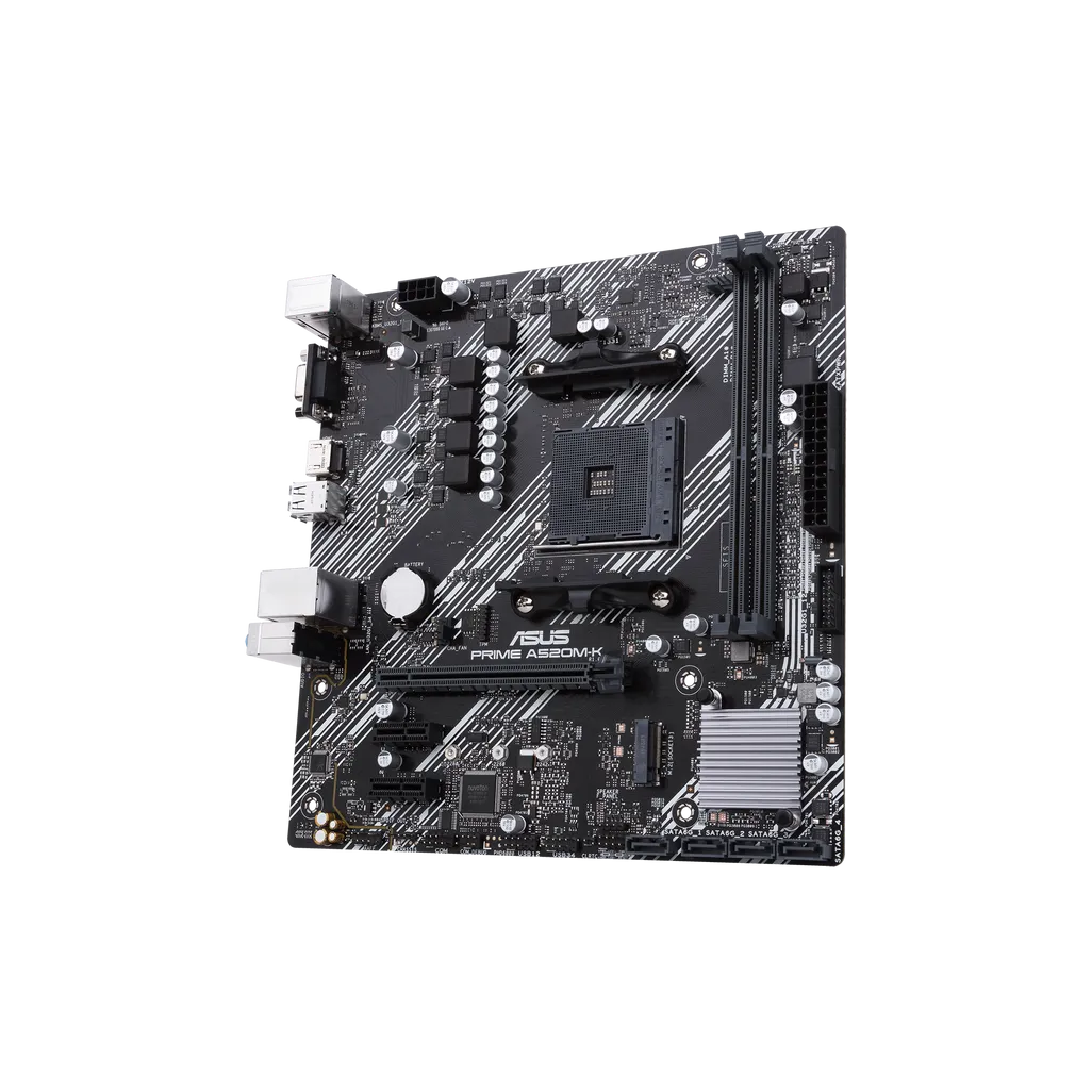 GUNMANSA ASUS Motherboard/mATX/AM4/DDR4/2xDIMM/Max.64GB/1xM.2/4xSATA/1xPCIe3x16/ 2xPCIe3x1/1xHDMI/1xD-Sub/RAID.