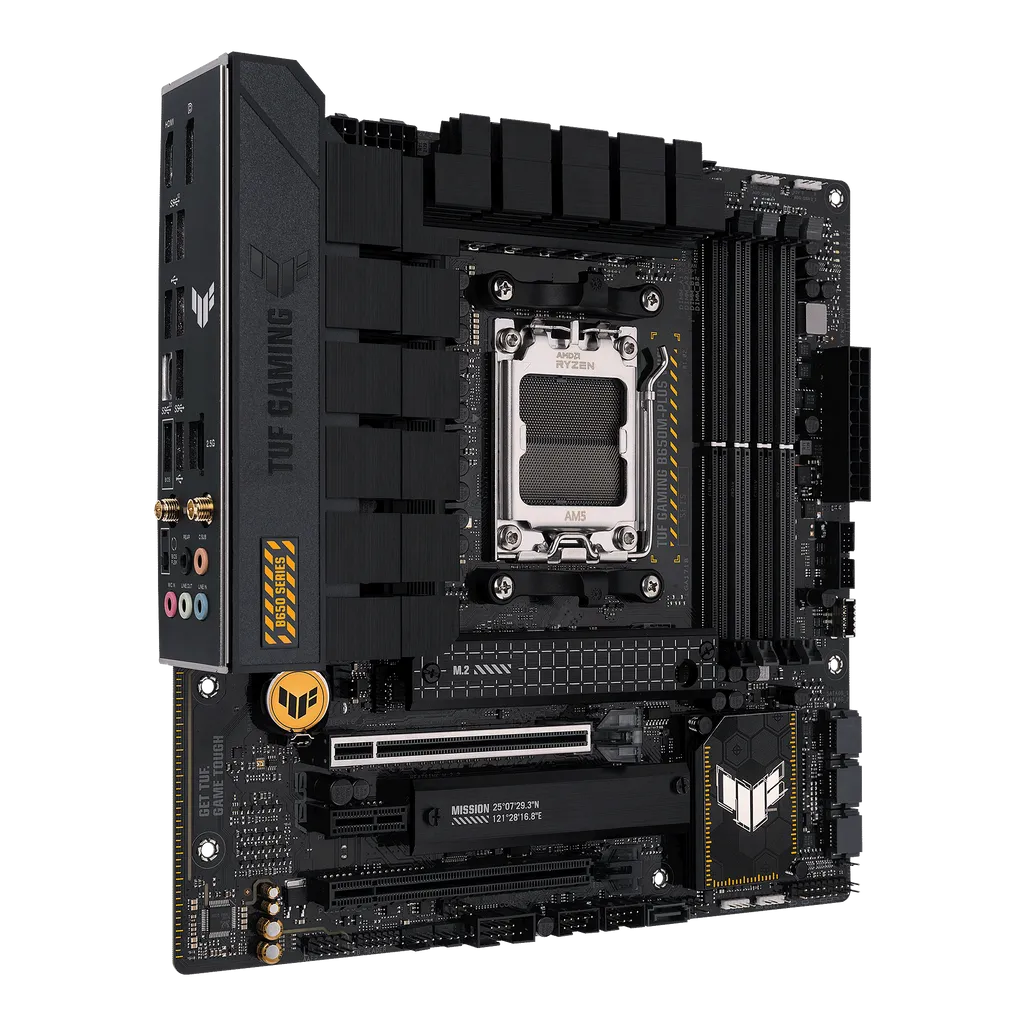 GUNMANSA ASUS Motherboard/mATX/AM5/4xDIMM;Max.128GB/DDR5/1xDP/1xHDMI/1xPCIe 4x16/1xPCIe4x16/1xPCIex1/2xM.2/4xSATA/RAID/24.4x24.4cm