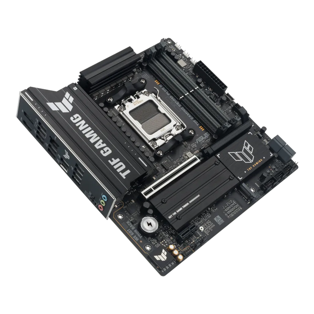GUNMANSA ASUS Motherboard/mATX/AM5/DDR5/4xDIMM/Max.256GB/1xPCIe5x16/1xPCIe4x16/1xPCIe4x1/3xM.2/4xSATA/1xDP/1xHDMI/RAID.