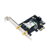 GUNMANSA ASUS PCE-BE6500, Internal, Wireless, PCI Express, WLAN / Bluetooth, 2882 Mbit/s, Black, Stainless steel