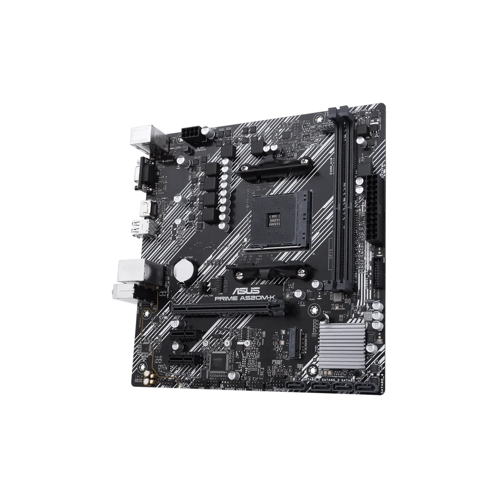 GUNMANSA ASUS PRIME A520M-K, AMD, Socket AM4, AMD Ryzen™ 3