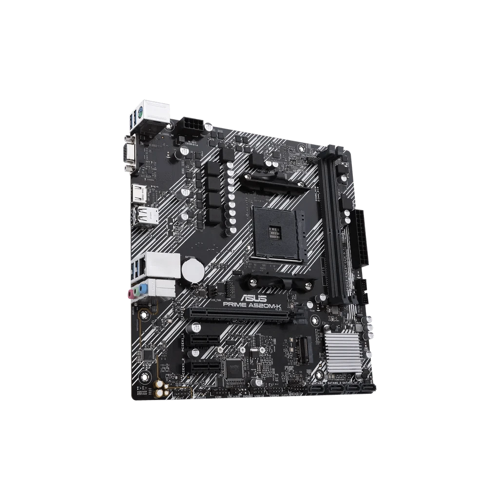 GUNMANSA ASUS PRIME A520M-K, AMD, Socket AM4, AMD Ryzen™ 3