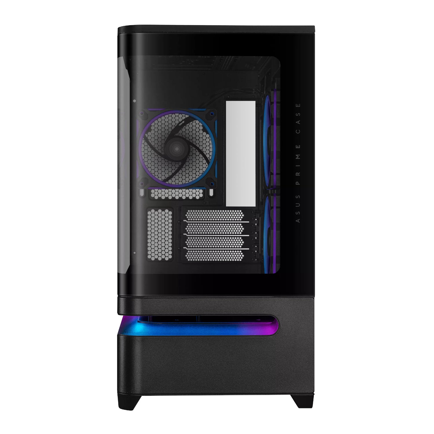 GUNMANSA ASUS Prime AP202 ARGB Micro-ATX Gaming Chassis - Black