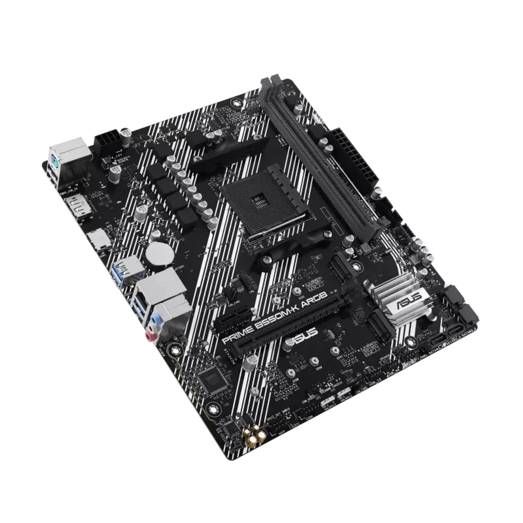 GUNMANSA ASUS PRIME B550M-K ARGB, AMD, Socket AM4