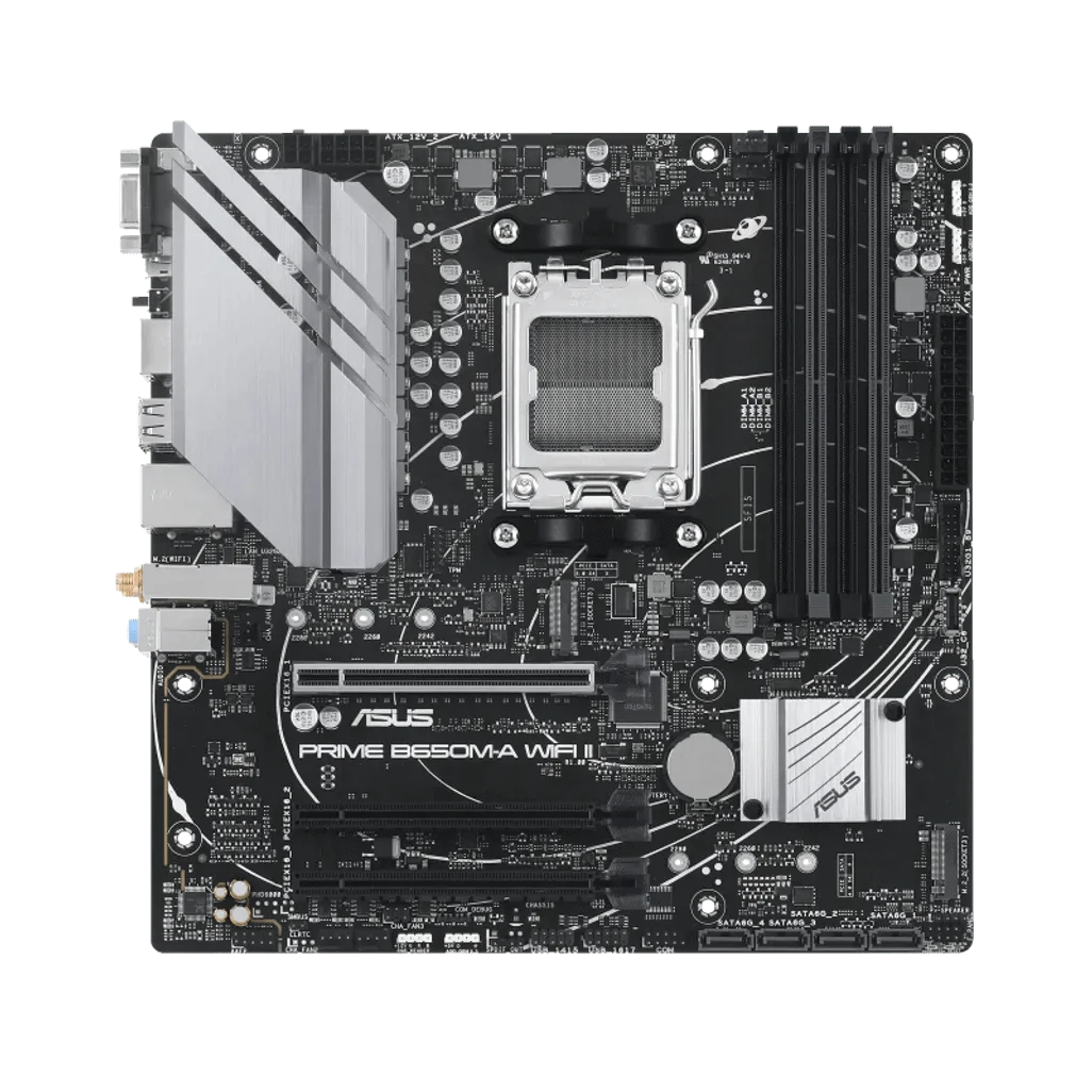 GUNMANSA ASUS PRIME B650M-A WIFI II, AMD, Socket AM5, AMD Ryzen™ 7