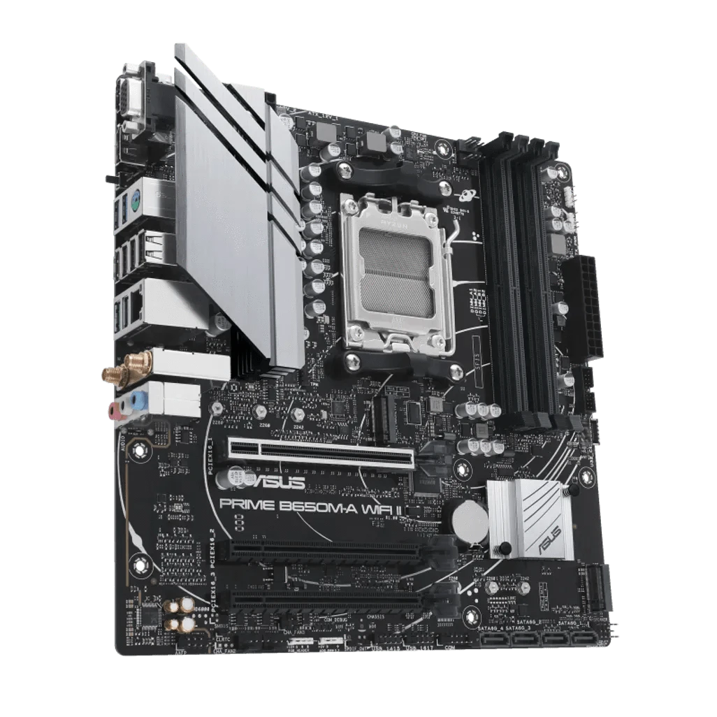 GUNMANSA ASUS PRIME B650M-A WIFI II, AMD, Socket AM5, AMD Ryzen™ 7