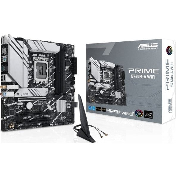 GUNMANSA ASUS Prime B760M-A Wi-Fi Intel LGA 1700 micro ATX Motherboard