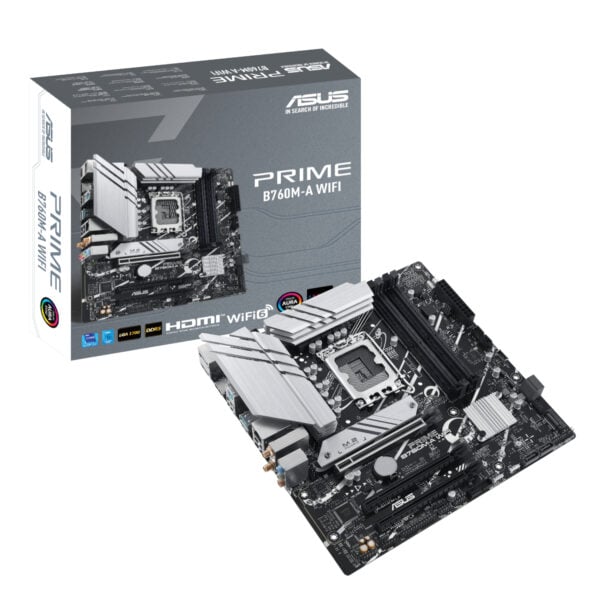 GUNMANSA Asus PRIME B760M-A WIFI Intel LGA1700 M-ATX Motherboard