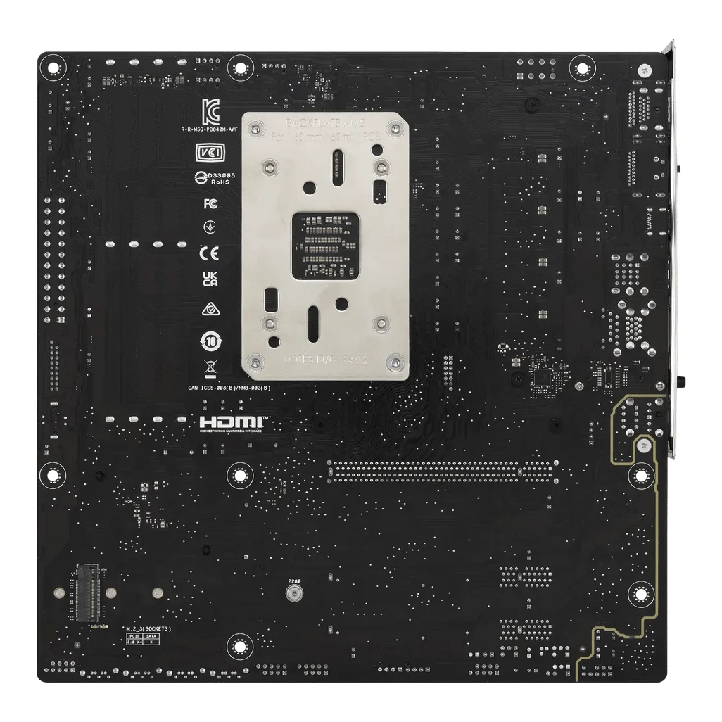 GUNMANSA ASUS PRIME B840M-A WIFI, 275 mm