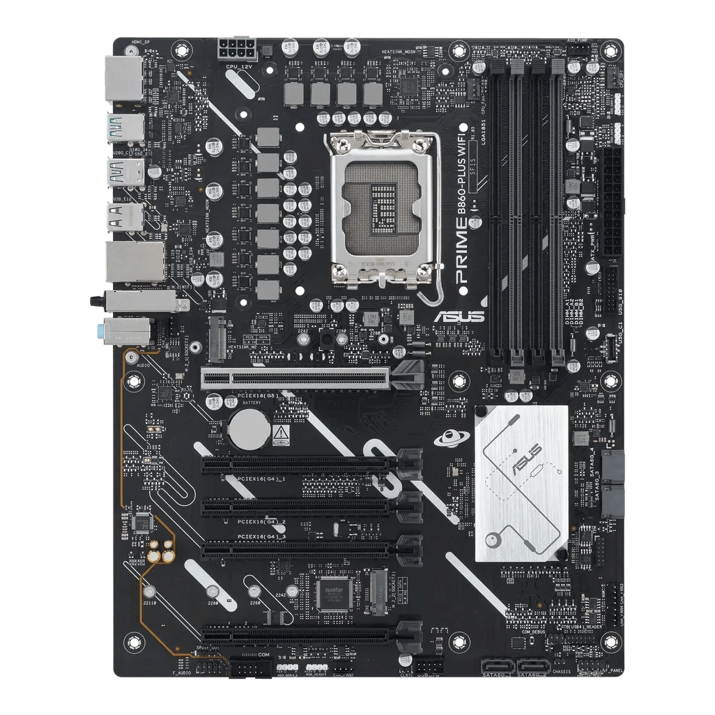GUNMANSA ASUS PRIME B860-PLUS WIFI, Intel, LGA 1851 (Socket V1)