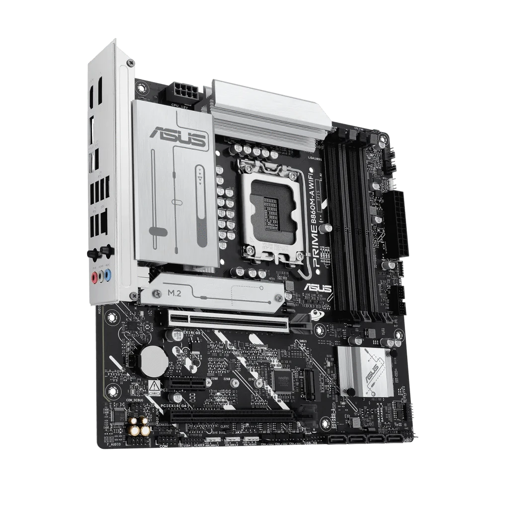 GUNMANSA ASUS PRIME B860M-A WIFI, Intel, LGA 1851 (Socket V1)