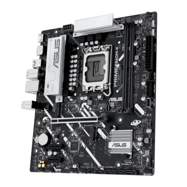 GUNMANSA Asus PRIME B860M-K Intel LGA1851 M-ATX Motherboard