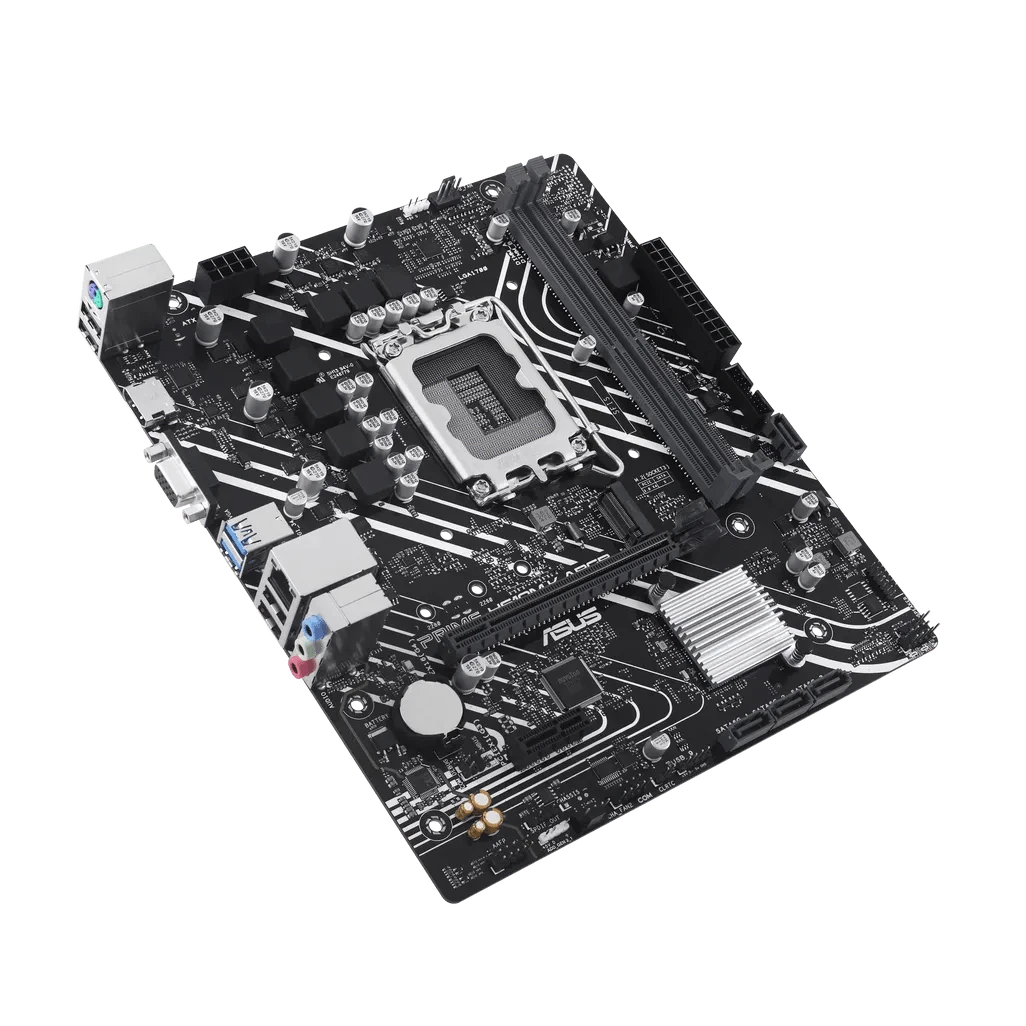 GUNMANSA ASUS PRIME H610M-K ARGB, Intel, LGA 1700, Intel® Celeron®