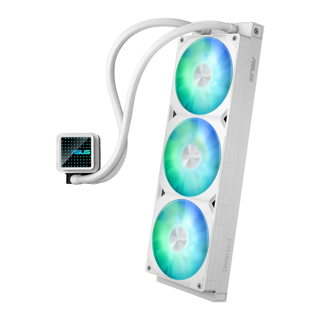 GUNMANSA ASUS Prime LC 360 ARGB White Edition, All-in-one liquid cooler