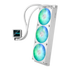 GUNMANSA ASUS Prime LC 360 ARGB White Edition, All-in-one liquid cooler