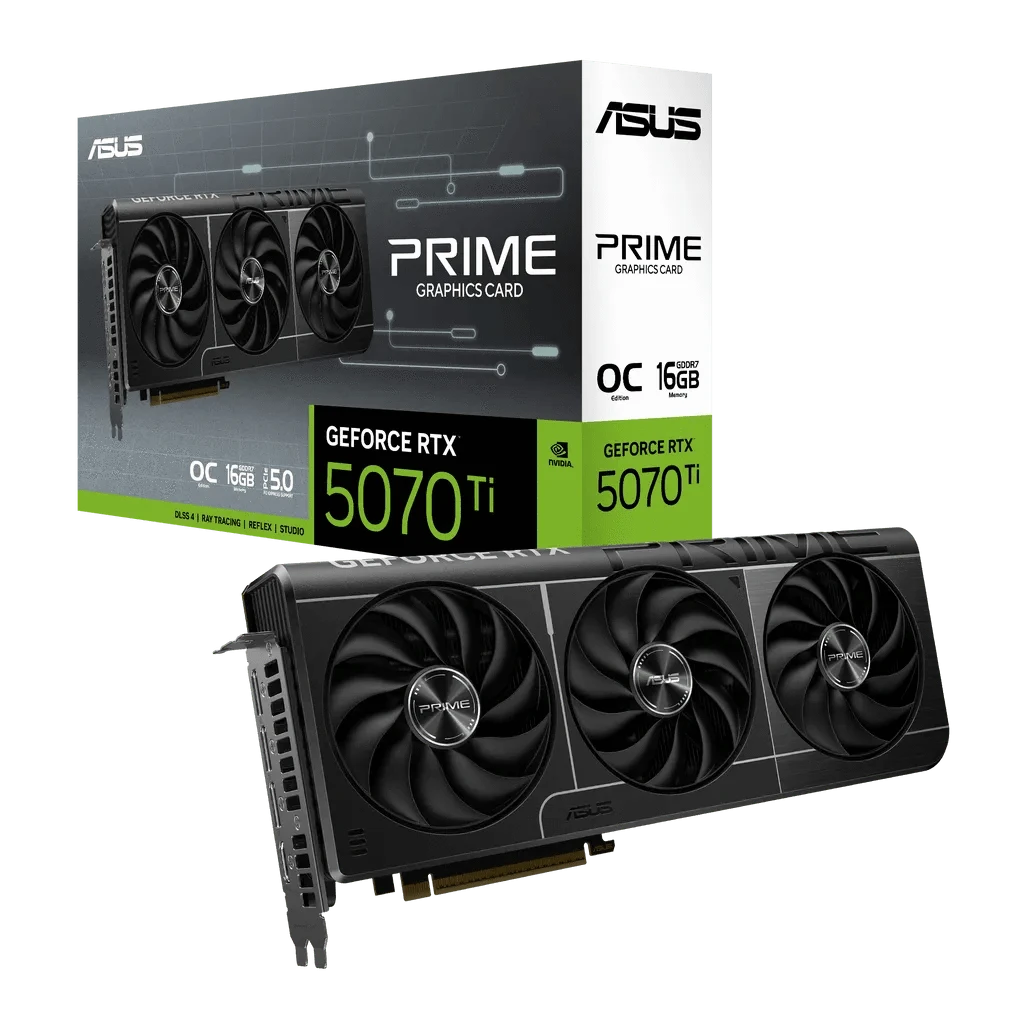 GUNMANSA ASUS Prime -RTX5070TI-O16G, GeForce RTX 5070 Ti