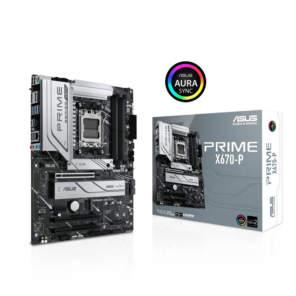 GUNMANSA ASUS PRIME X670-P, AMD, Socket AM5, Socket AM5