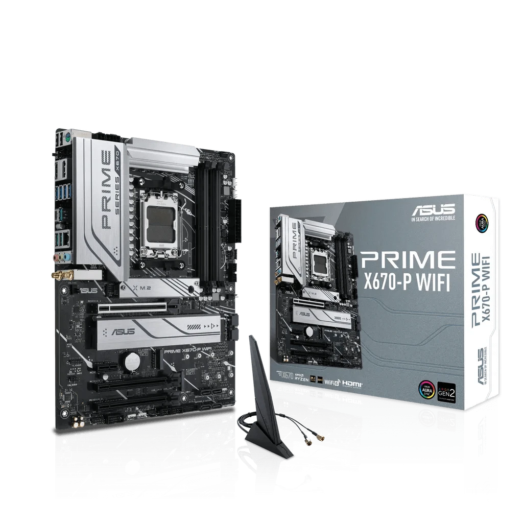 GUNMANSA ASUS PRIME X670-P WIFI, AMD, Socket AM5