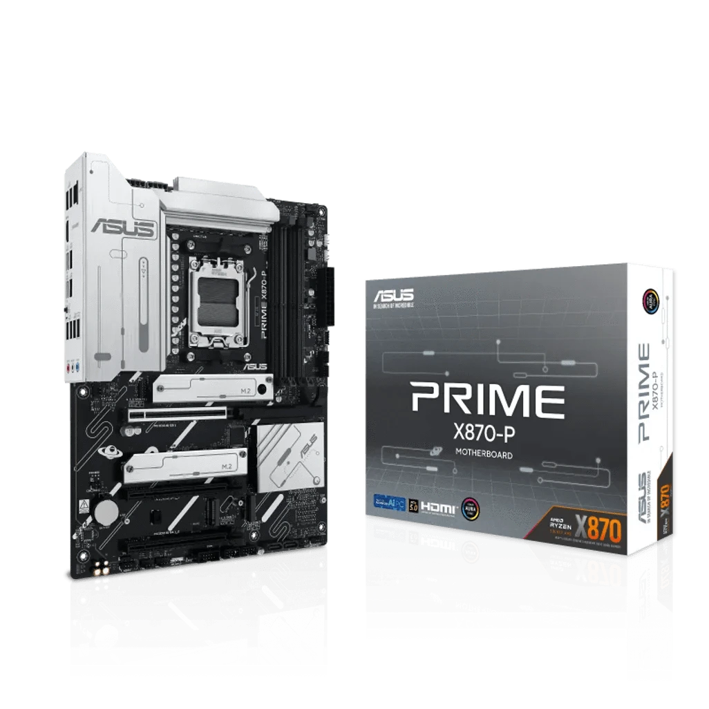 GUNMANSA ASUS PRIME X870-P, AMD, Socket AM5, AMD Ryzen™ 3, AMD Ryzen™ 5