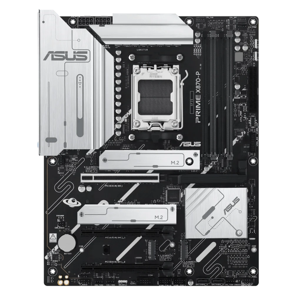 GUNMANSA ASUS PRIME X870-P, AMD, Socket AM5, AMD Ryzen™ 3, AMD Ryzen™ 5