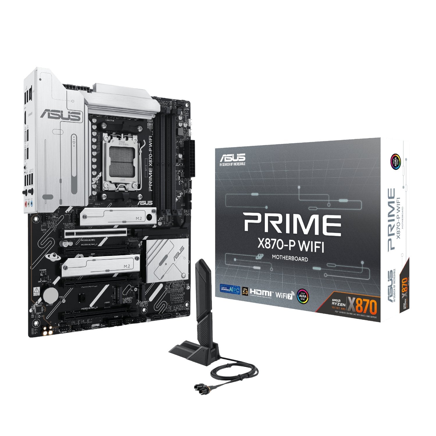 GUNMANSA Asus PRIME X870-P WIFI ATX Gaming Motherboard
