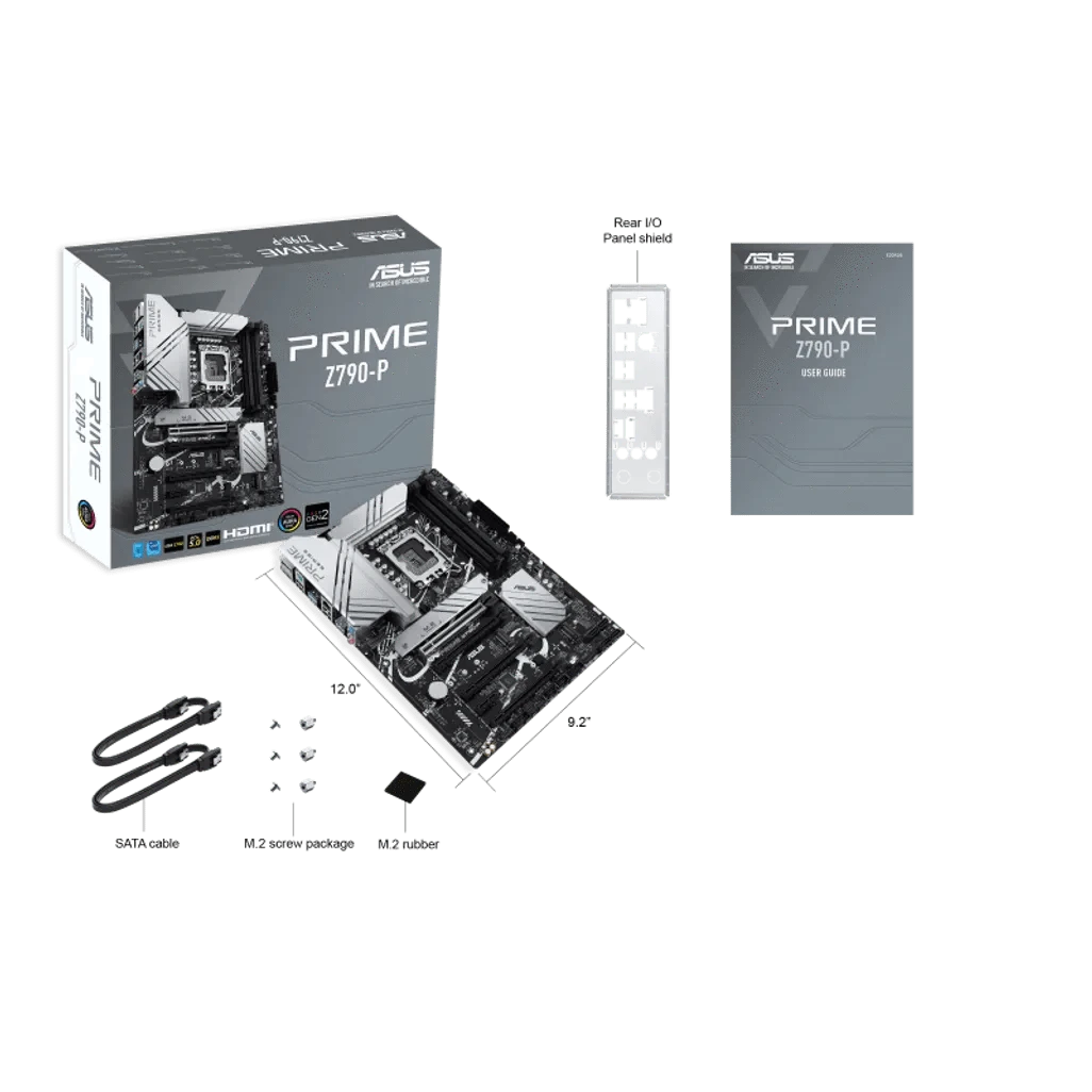 GUNMANSA ASUS PRIME Z790-P, Intel, LGA 1700, Intel® Celeron®