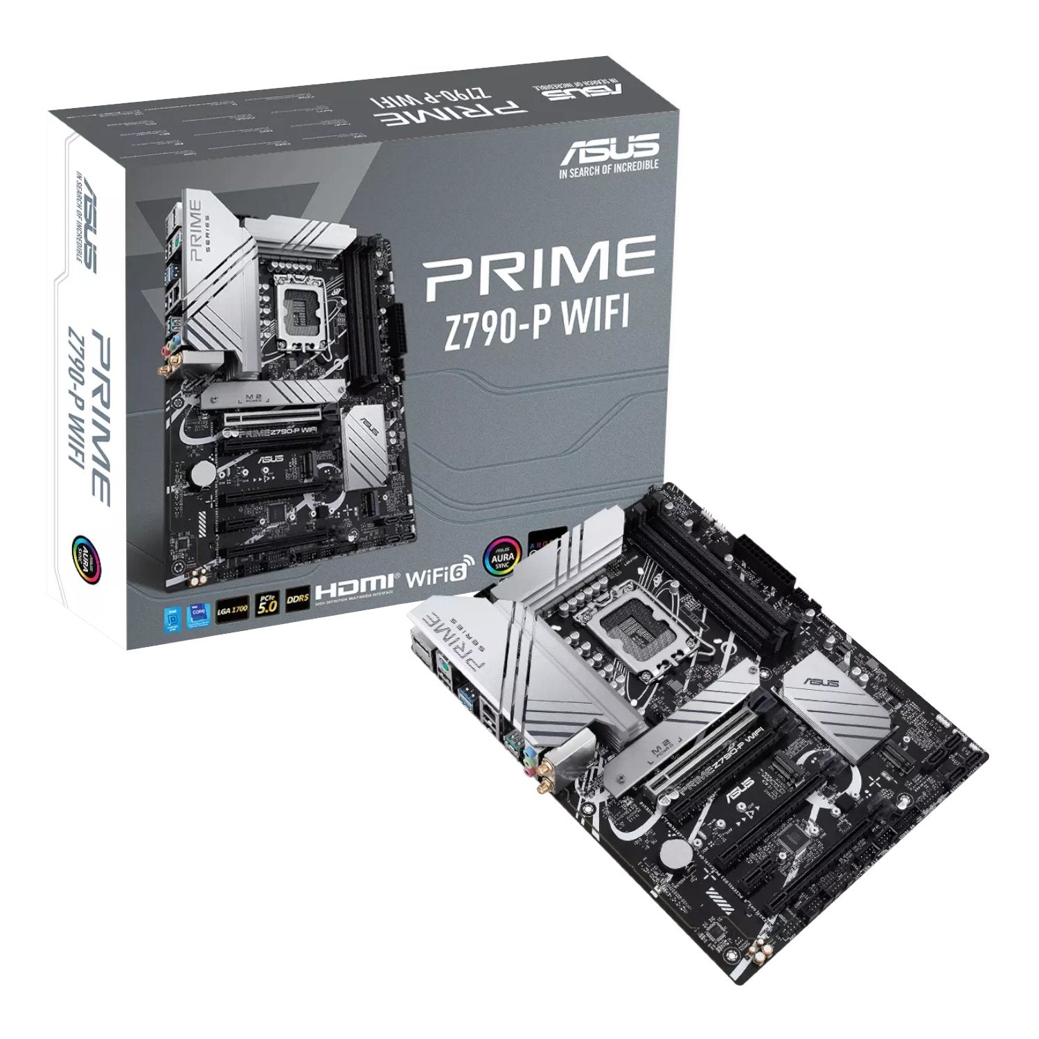 GUNMANSA Asus PRIME Z790-P WIFI ATX Gaming Motherboard