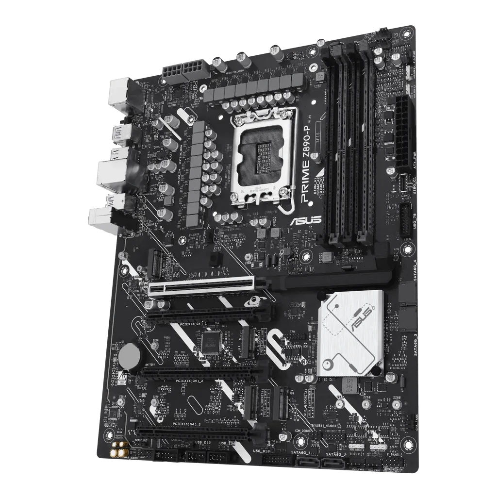 GUNMANSA ASUS PRIME Z890-P, Intel, LGA 1851 (Socket V1), Intel Core Ultra (Series 2)