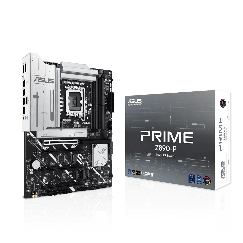 GUNMANSA ASUS PRIME Z890-P, Intel, LGA 1851 (Socket V1), Intel Core Ultra (Series 2)