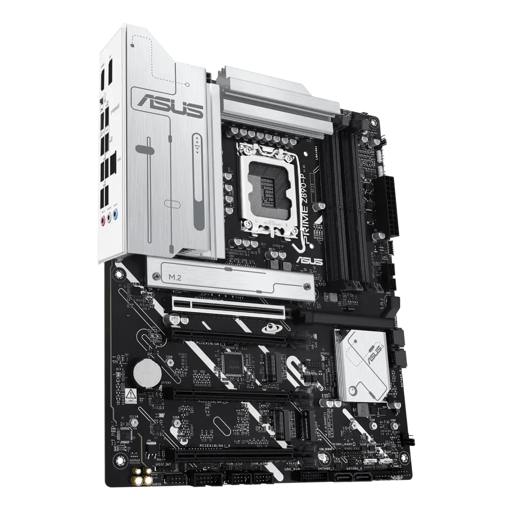 GUNMANSA ASUS PRIME Z890-P, Intel, LGA 1851 (Socket V1), Intel Core Ultra (Series 2)