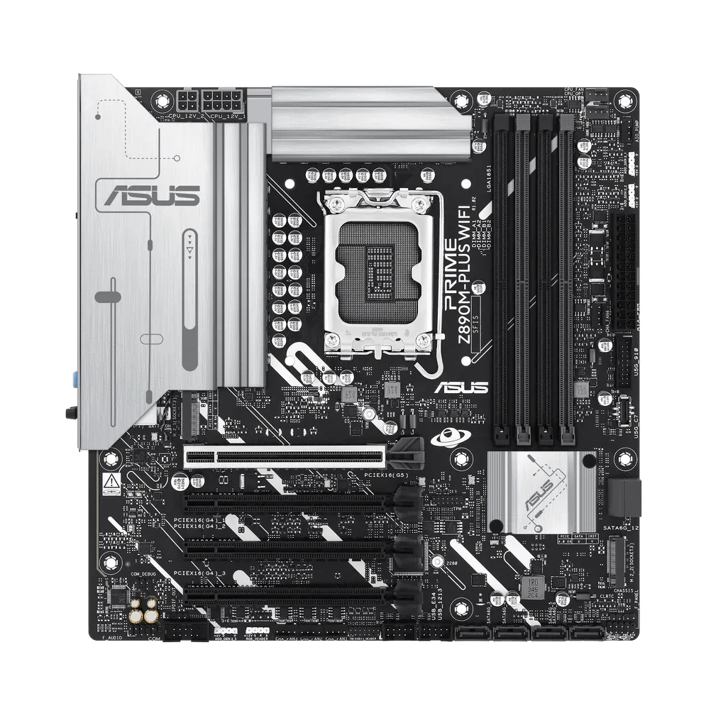 GUNMANSA ASUS PRIME Z890M-PLUS WIFI, Intel, LGA 1851 (Socket V1)