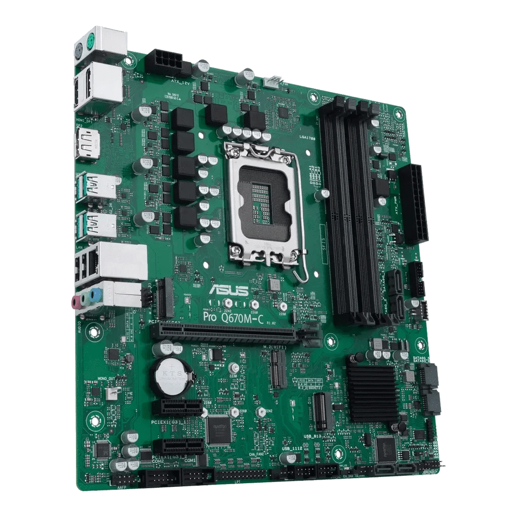 GUNMANSA ASUS PRO Q670M-C-CSM, Intel, LGA 1700, Intel® Celeron®