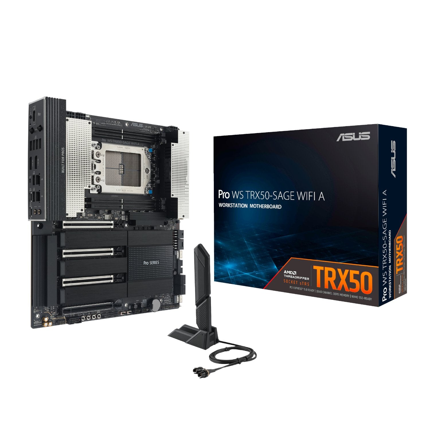 GUNMANSA Asus Pro WS TRX50-SAGE WIFI A sTR5 CEB Motherboard
