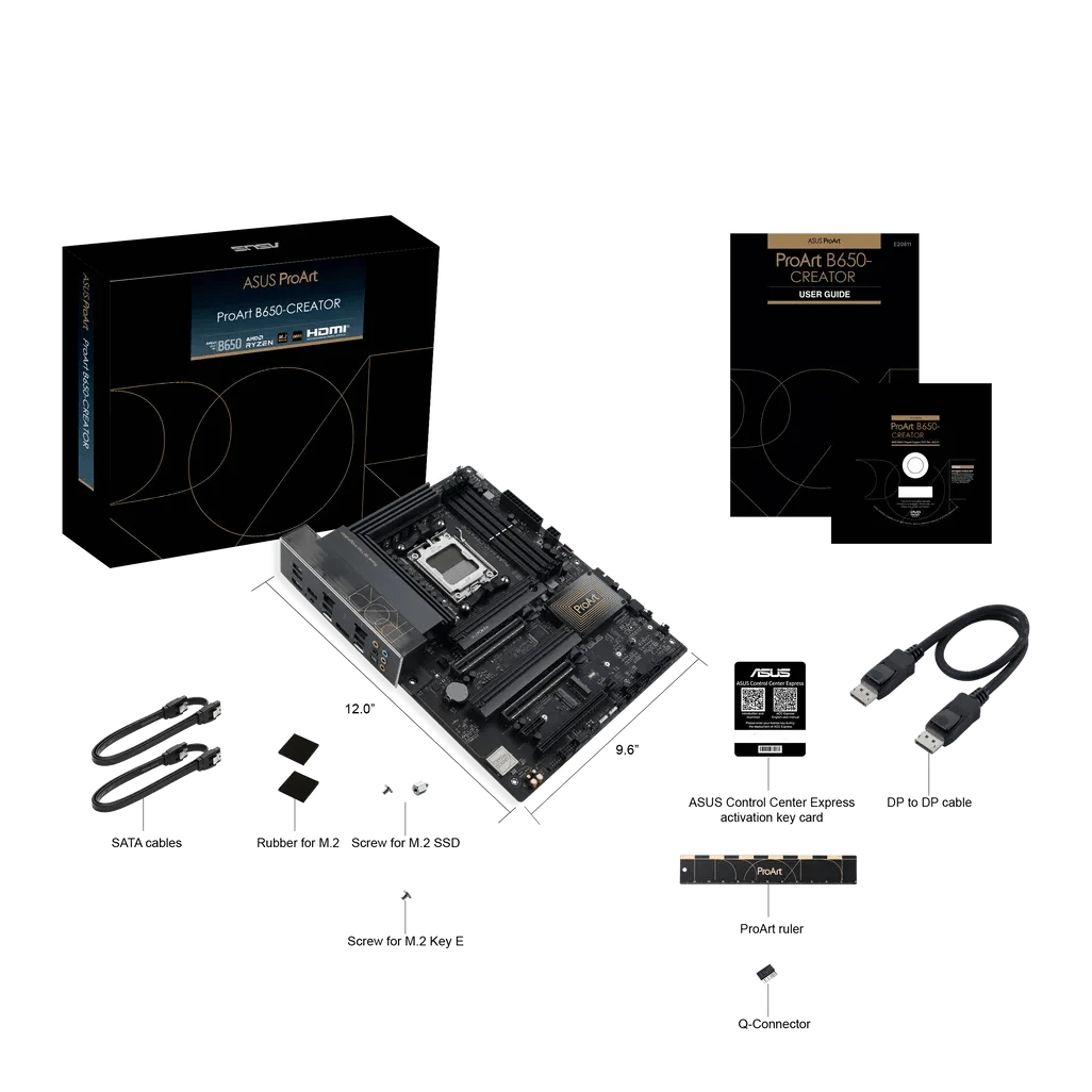 GUNMANSA ASUS PROART B650-CREATOR, AMD, Socket AM5