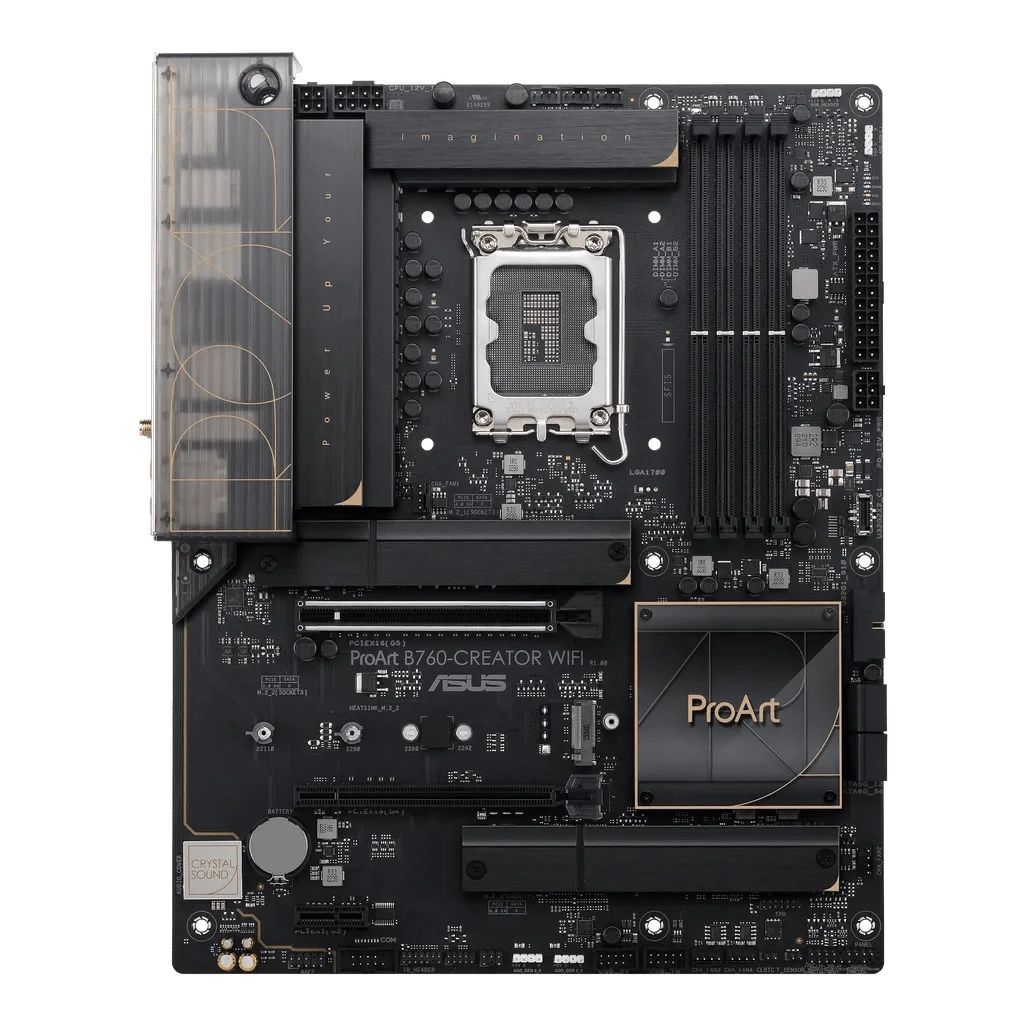 GUNMANSA ASUS PROART B760-CREATOR WIFI, Intel, LGA 1700, Intel® Celeron®