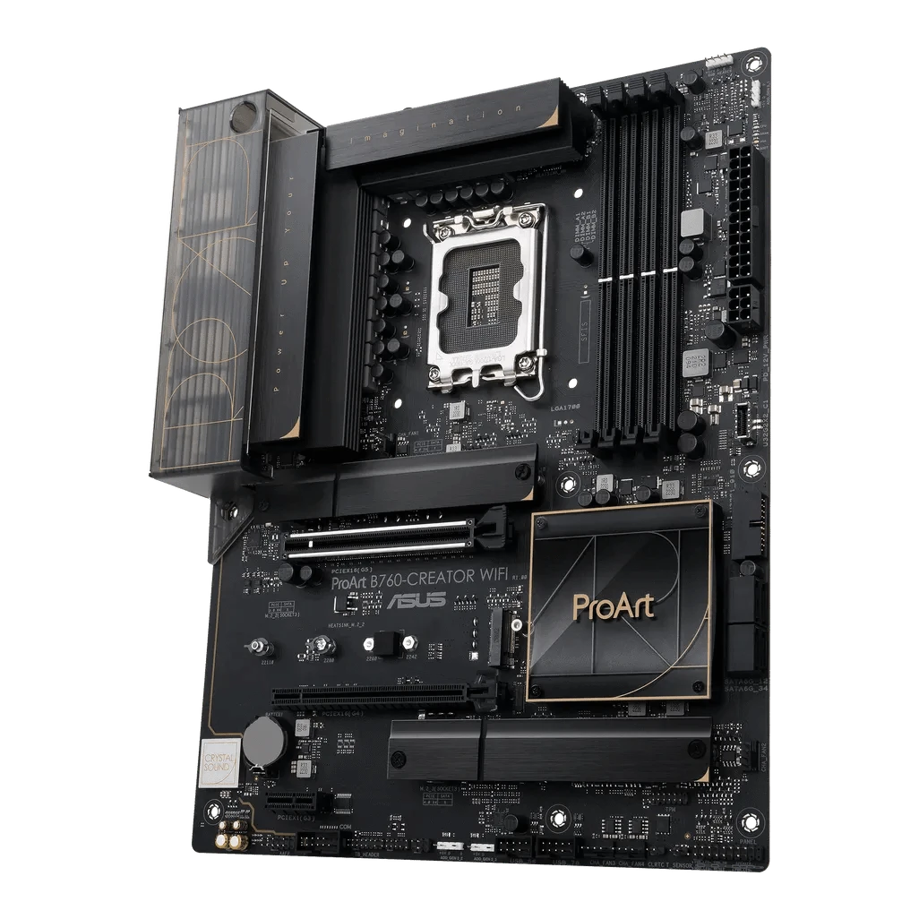 GUNMANSA ASUS PROART B760-CREATOR WIFI, Intel, LGA 1700, Intel® Celeron®