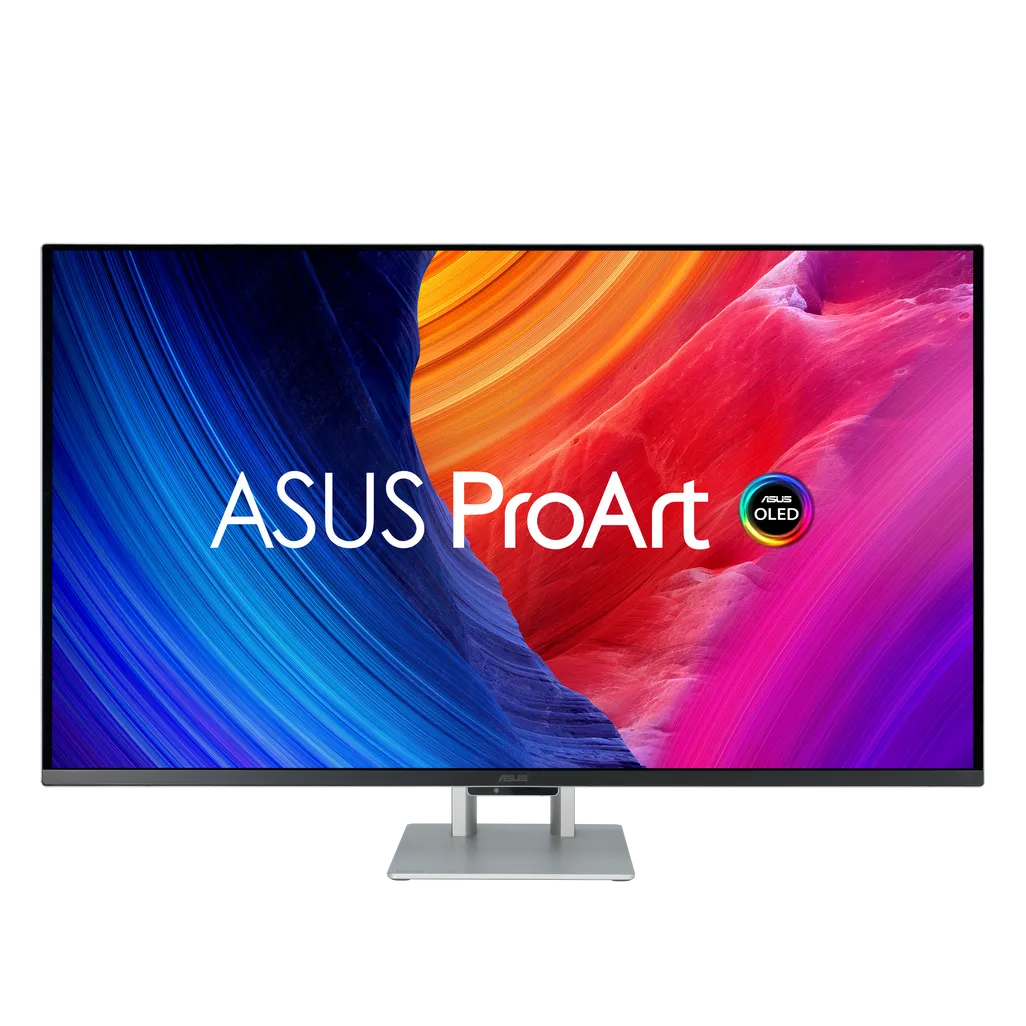 GUNMANSA ASUS ProArt OLED PA32UCDM, 80 cm (31.5"), 3840 x 2160 pixels, 4K Ultra HD, QD-OLED, 0.1 ms, Silver