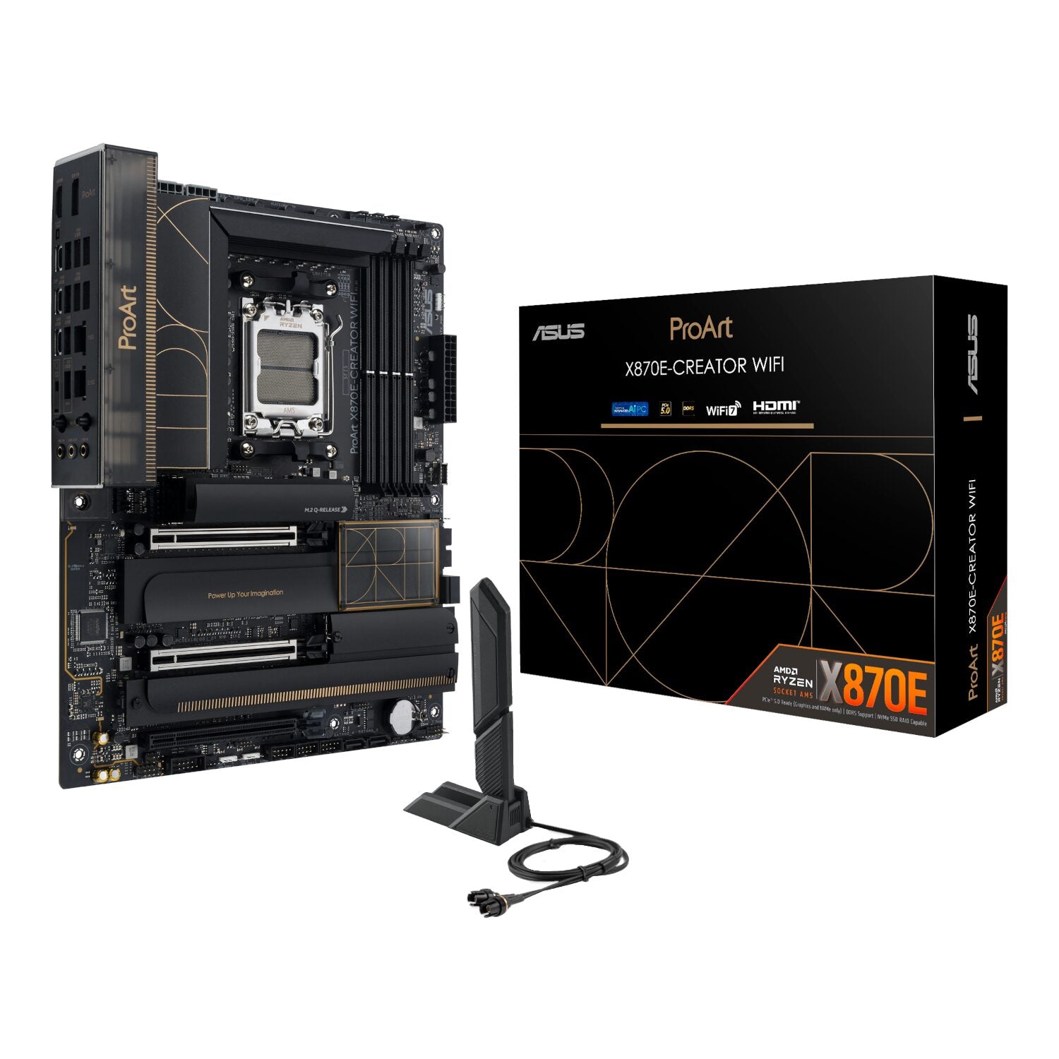 GUNMANSA ASUS ProArt X870E-Creator WiFi AM5 ATX Motherboard
