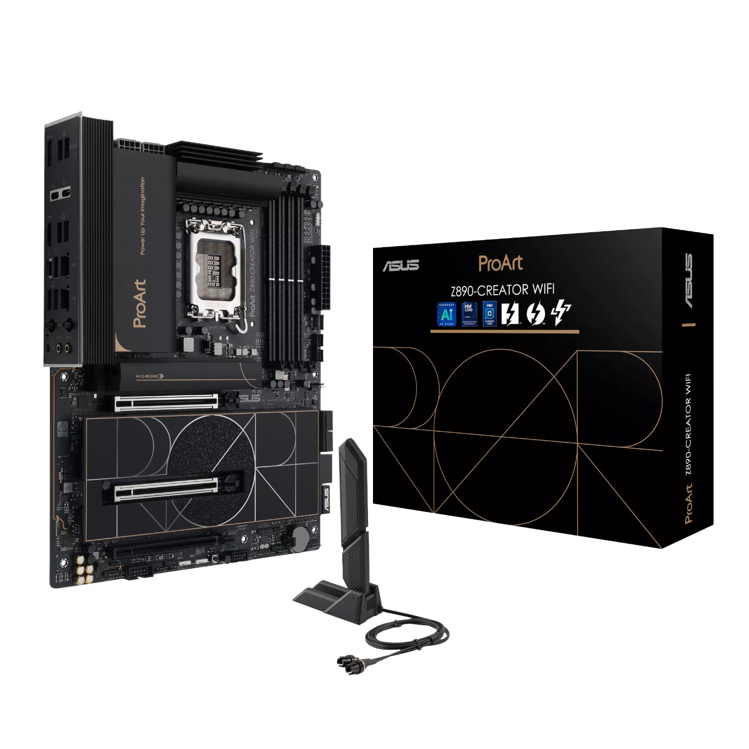 GUNMANSA Asus ProArt Z890-Creator WiFi Intel LGA1851 ATX Motherboard