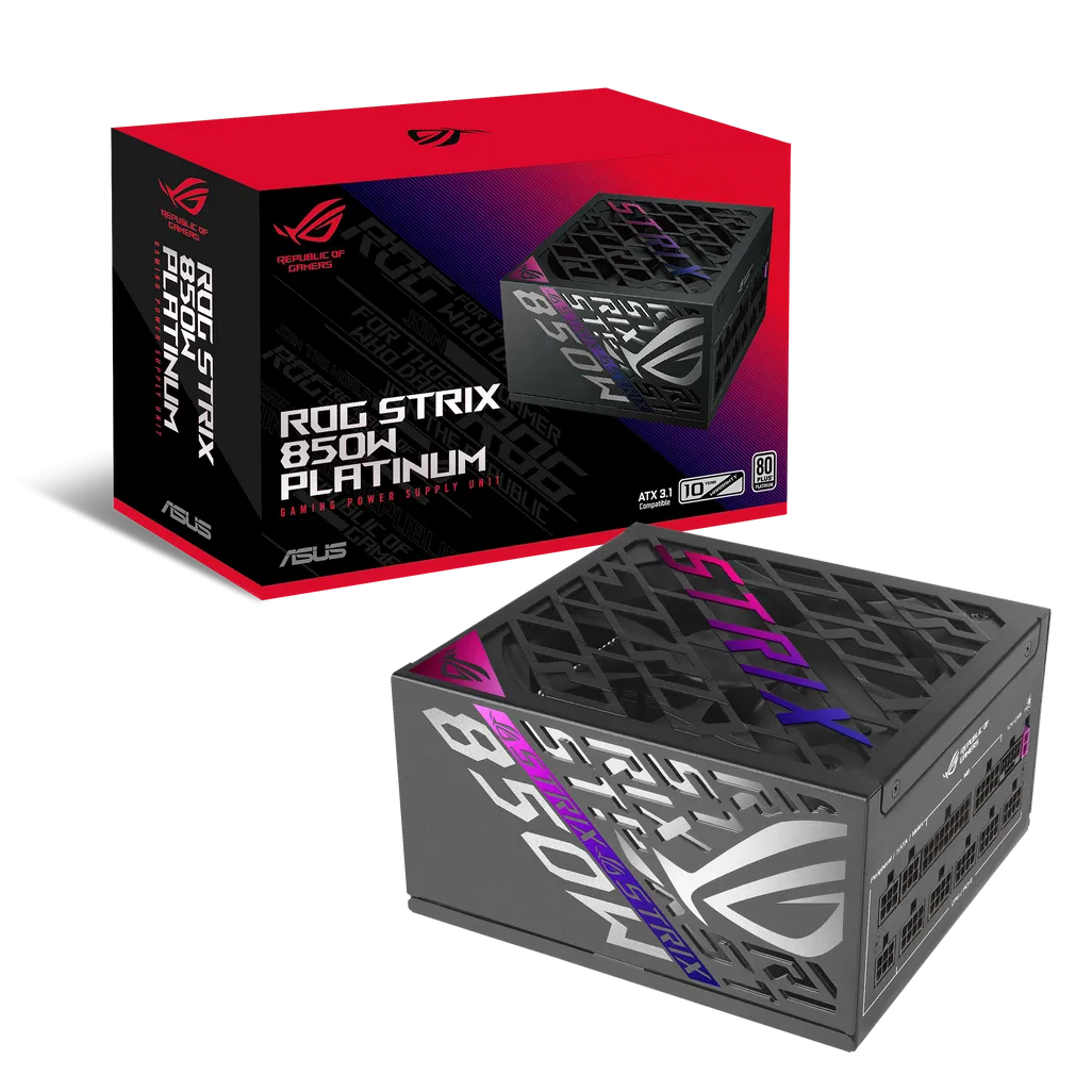 GUNMANSA ASUS PSU/850W/Fully modular/80 Plus Platinum/10 years warranty.