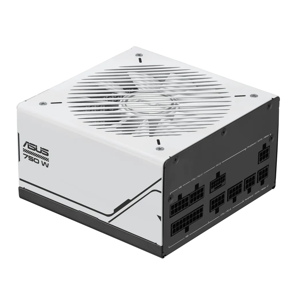 GUNMANSA ASUS PSU/PRIME 750W/Fully modular/80 Plus Gold/ATX 3.0/Black/White Colour Flip; 8 year warranty