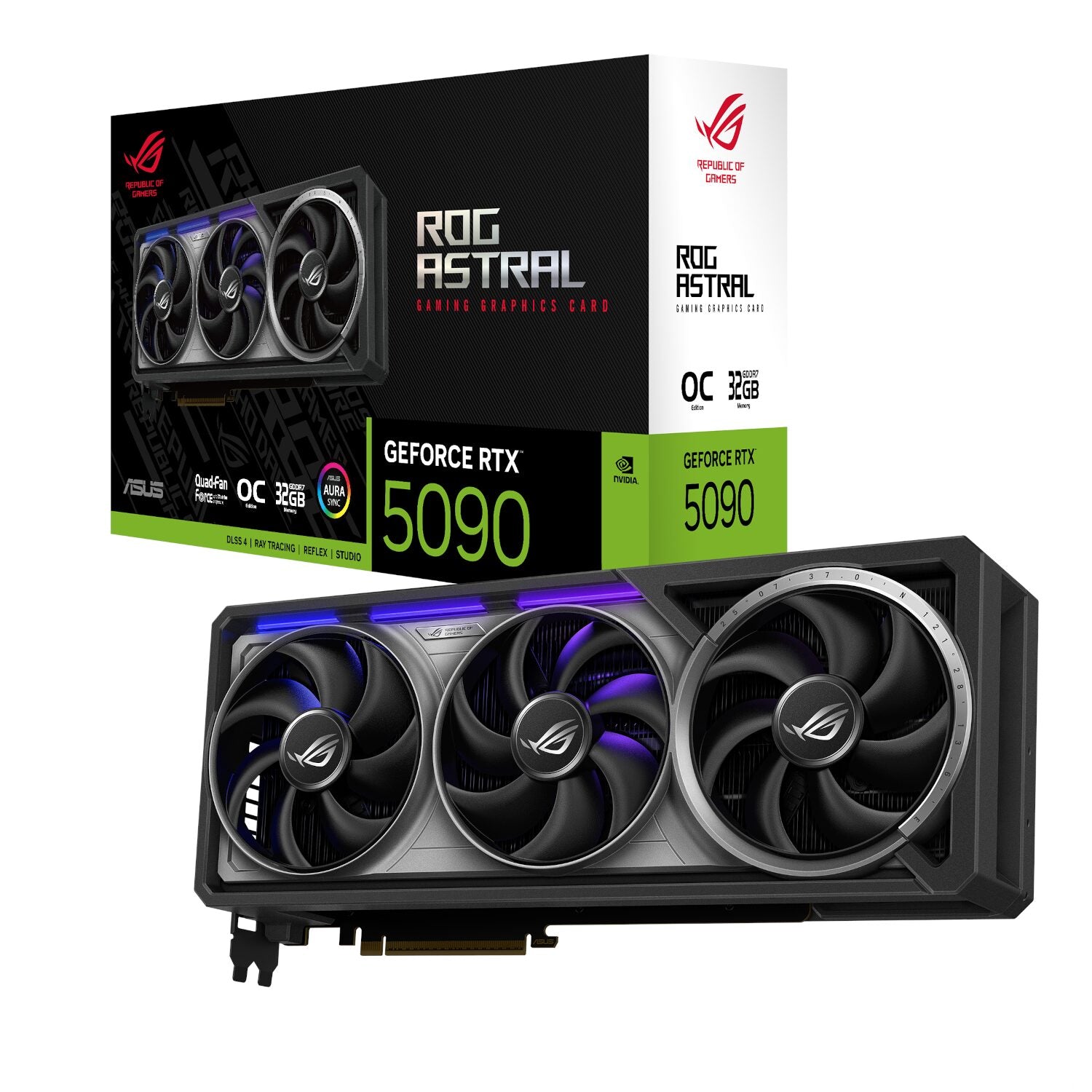 GUNMANSA Asus ROG Astral GeForce RTX 5090 32GB GDDR7 OC Edition