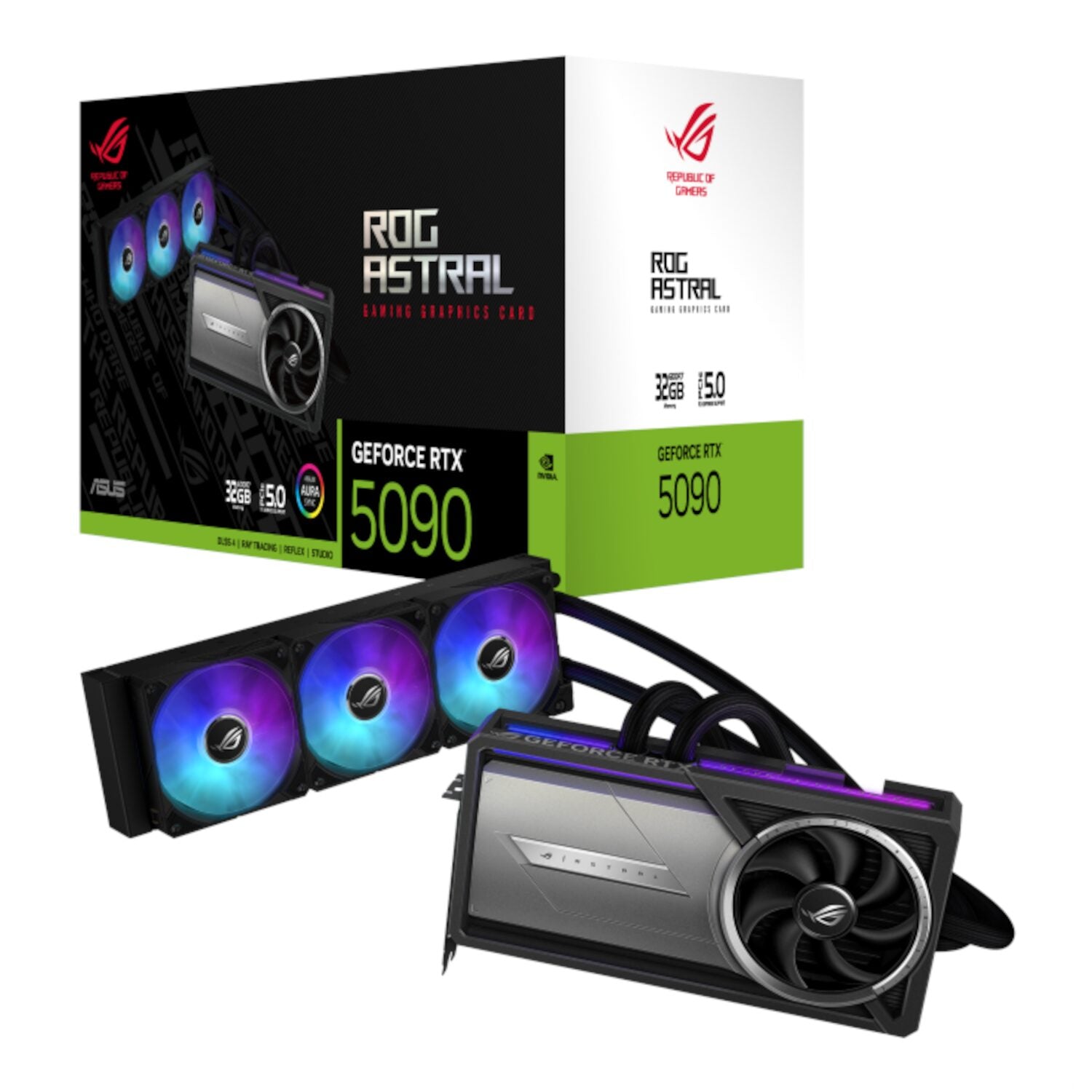 GUNMANSA Asus ROG Astral LC GeForce RTX 5090 32GB GDDR7 OC Edition