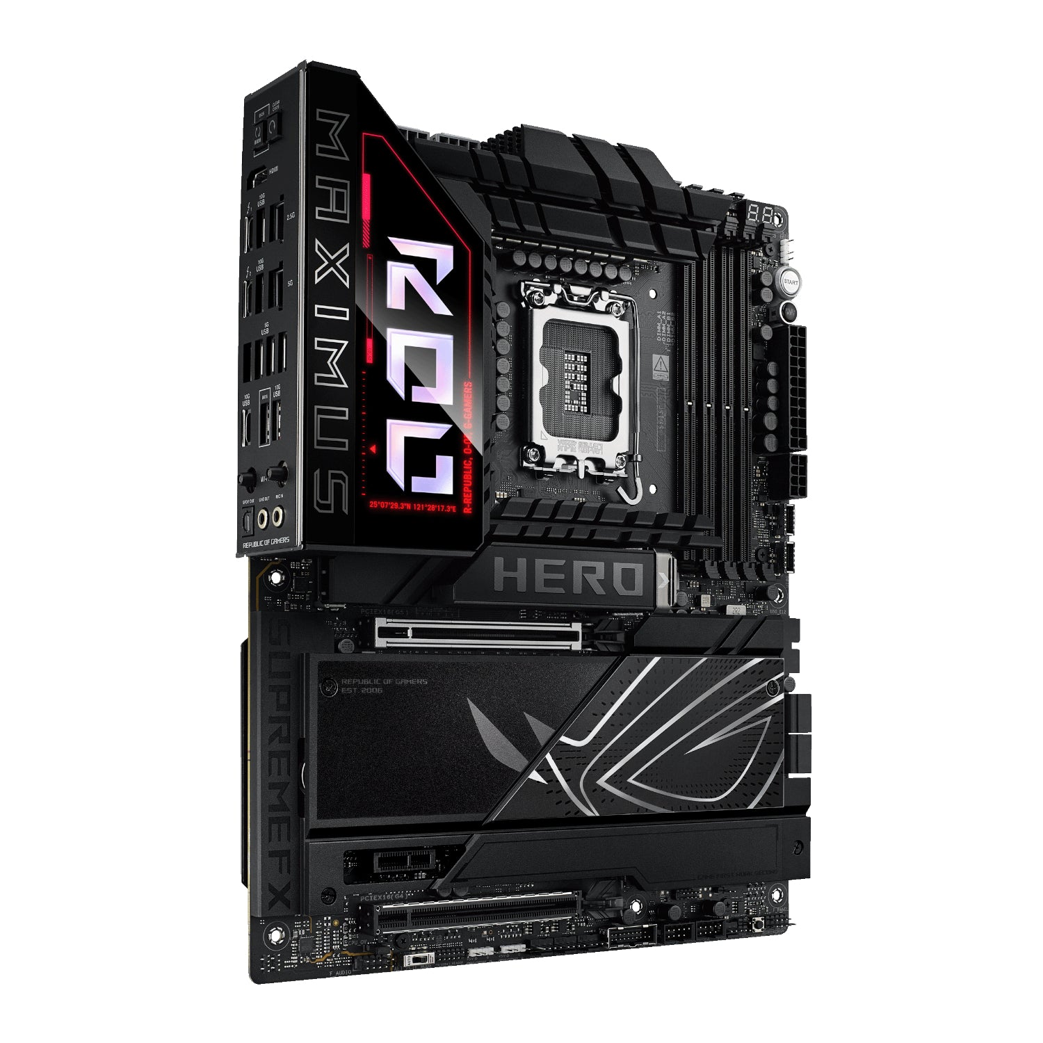 GUNMANSA Asus ROG Maximus Z890 Hero Intel LGA1851 ATX Gaming Motherboard