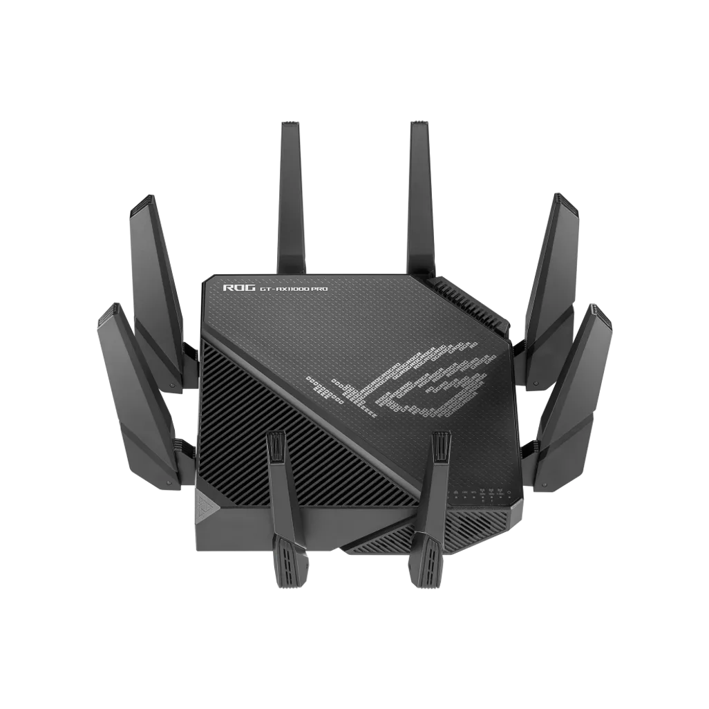 GUNMANSA ASUS ROG Rapture GT-AX11000 Pro, Wi-Fi 6 (802.11ax), Tri-band (2.4 GHz / 5 GHz / 5 GHz)